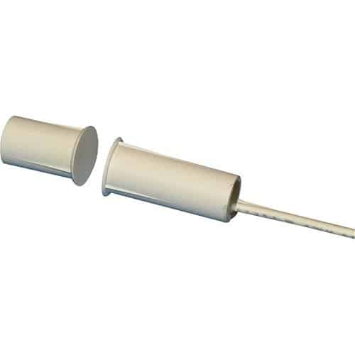 GRI 2020-12 3/8" Press Fit Recessed Switch Set, 1/2" Standard Gap, White 10 pack
