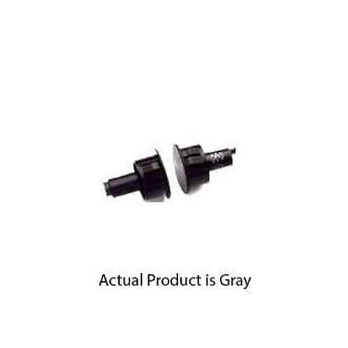 GRI 195-12WG 3/4" Steel Door Recessed Switch Set, Wide Gap, 5W, 175VDC, 0.25 Amp, DPDT, X 2, Gray