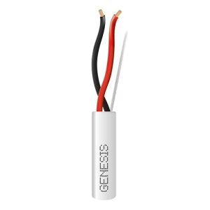 Genesis 31215512 16/2 Stranded Plenum Cable, Unshielded, CL3P, FPLP, CMP, FT6, 500' (152.4m), REELEX Pull Box, Natural White