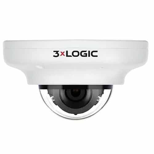 3xLOGIC VX-5M28-MD-IAW VISIX 5MP Mini-Dome IP Camera Fixed 2.8mm Lens