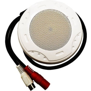 Speco CAMMIC2 Surface Mount Microphone/Audio Pickup for Use with Camera, Black