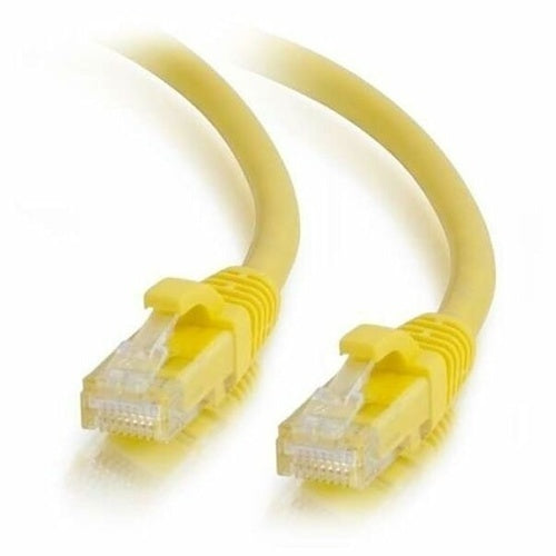 Quiktron 576-115-014 Q-Series CAT6 Booted Patch Cable, Yellow, 14'