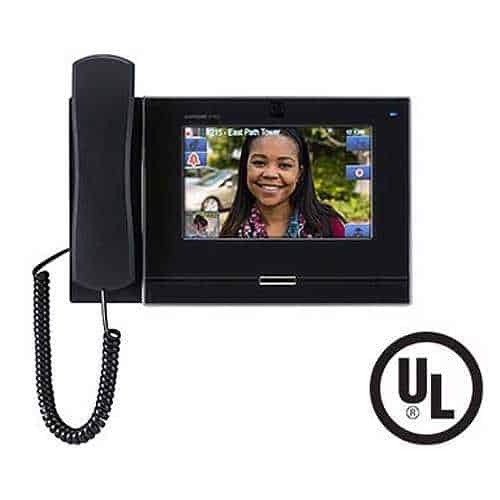 Aiphone IX-MV7-HB 7" Touchscreen IP Video Master Station, Black