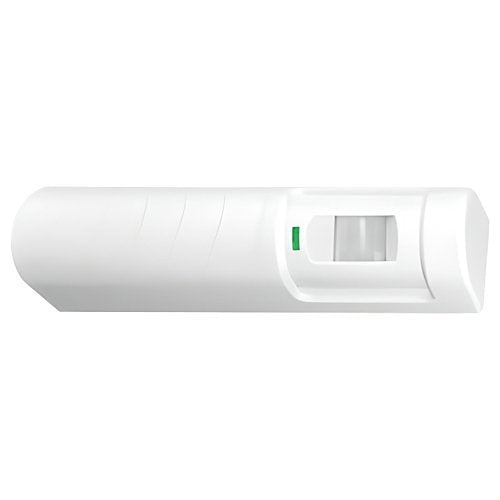 White motion detector on a white background