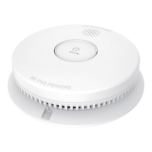 ADI PRO 0E-SMKDTCR AC Photoelectric Smoke Detector with 9V Battery Backup