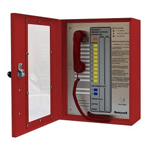 Honeywell Area of Refuge HON-AOR-10-DKL-R Fixed Station Analog AOR Command Unit with 10-Station