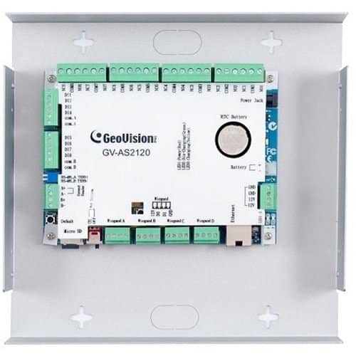 Geovision GV-AS2120 security system module on a white background