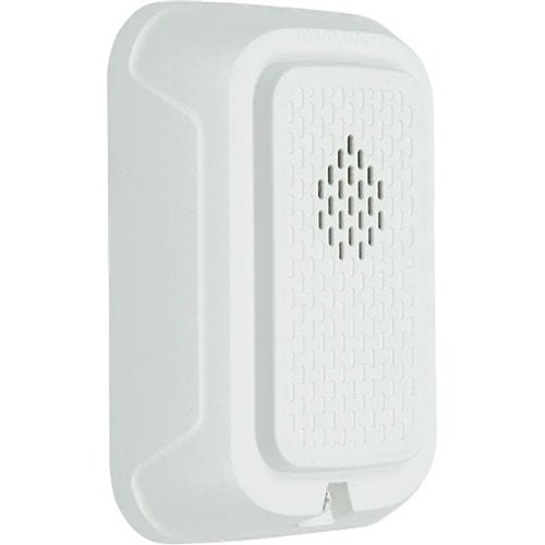 White electronic device with a textured surface on a white background