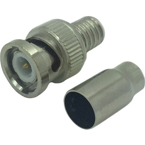 ADI PRO 0E-BNC2UTP 18-22 AWG Wire Male BNC Crimp RG59, 6 PVC, 10-Pack