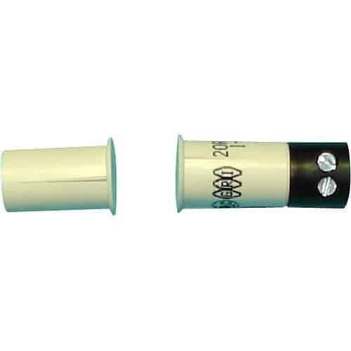 GRI 20RS-T-W 20RS-T Series 3/8" Short Press Fit Recessed Switch Set, 0.93" Length, 1/2" Standard Gap, 10W, 200VDC, 0.50 Amp, Closed Loop, N/O, A, White