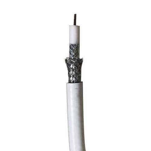 ADI RN-7002101 RG6 Dual-Shielded CATV, Non-Plenum 18AWG CCS, 1000' Pull Box, White