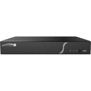 Speco H6HRN 6-Channel Hybrid DVR, HD-TVI Channels Plus IP Channels, 12TB HDD, NDAA Compliant, Black