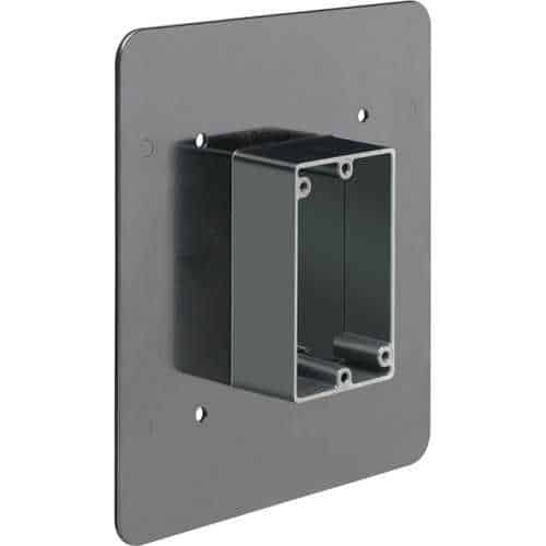 Arlington FR101F Non-Metallic Flange Box for 1/2" Or 1-1/4" Flat Or Stucco Surfaces