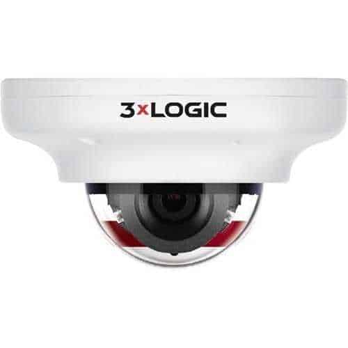3xLOGIC VX-5M4-MD-IAW VISIX 5MP Mini-Dome IP Camera Fixed 4mm Lens