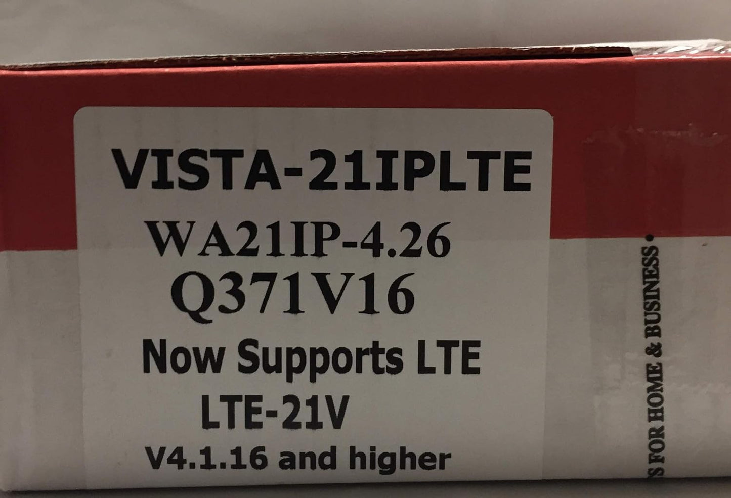 Honeywell VISTA21iPLTE Control Panel with built-in IP