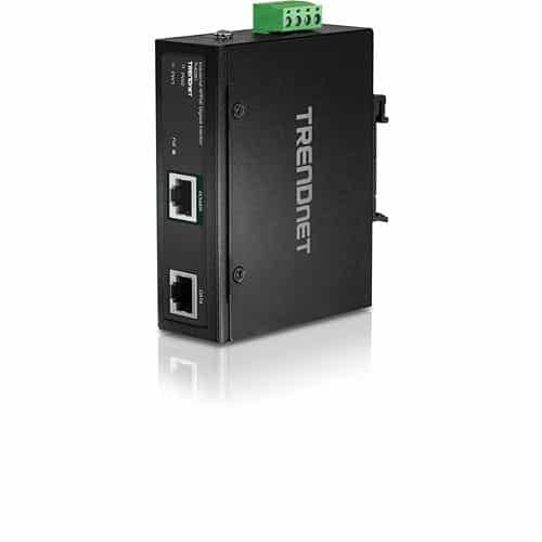 TRENDnet TI-IG90 Hardened Industrial 90W Gigabit PoE Injector, 4-Pair PoE