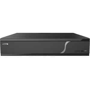 Speco N128NR 4K 128-Channel H.265 NVR with Analytics, 32TB HDD, Black