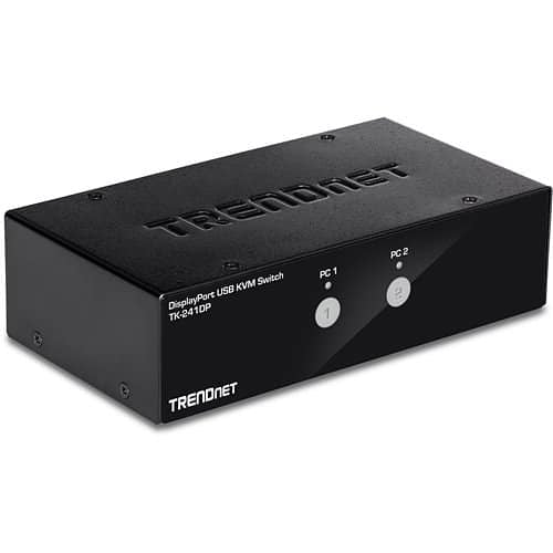 TRENDnet TK-241DP 2-Port DisplayPort KVM Switch