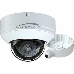 Speco O8D9 8MP Network IR Outdoor Dome Camera, 2.8mm Lens, White