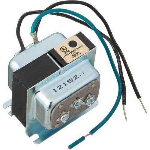 Electrical transformer with wires on a white background