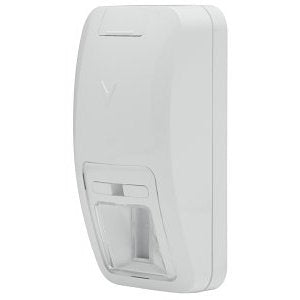 White motion detector on a white background