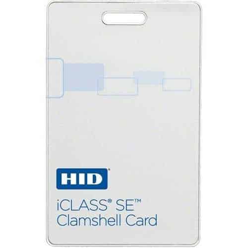 HID 3350PGSMV iCLASS 2k SE Clamshell Card