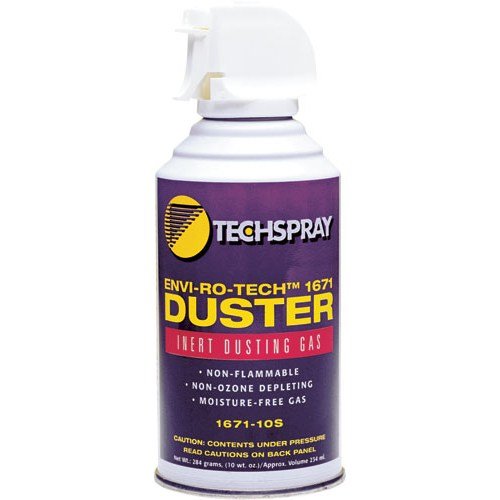 TechSpray 1671-10S Ultra Pure Non-Flammable Duster, 10oz 12 pack