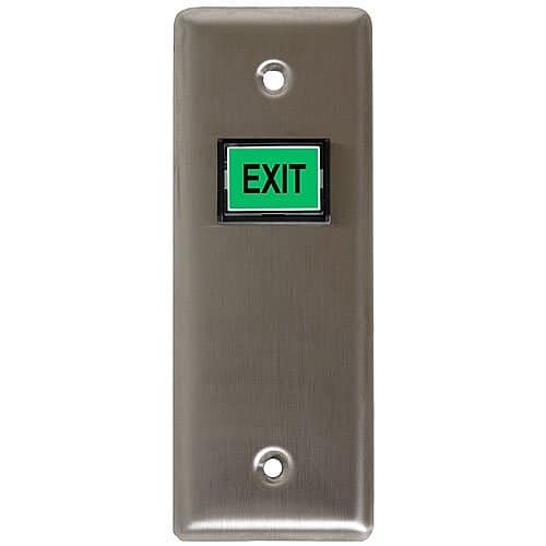 Camden CM-310EE LED Illuminated Exit Switch, Narrow