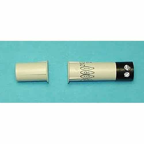 GRI 3030-TWG-B 3/8" Press Fit Recessed Switch Set, 1" Wide Gap, 5W, 175VDC, 0.25A, Open Loop, N/C, and Screw Terminals, Black
