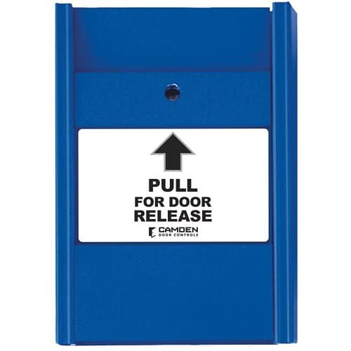 Camden CM-701U-PC 'Universal' Blue Pull Stations
