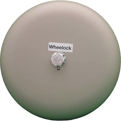 Eaton 43T-G6-24-S 43T AC Vibrating Bell, Indoor Outdoor, 24VAC, 6" Shell, Silver