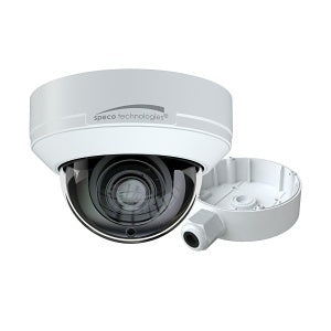 Speco V5D2M Dome IP Camera, 5MP HD-TVI with Motorized 2.8-12mm Lens and Infrared Capabilities