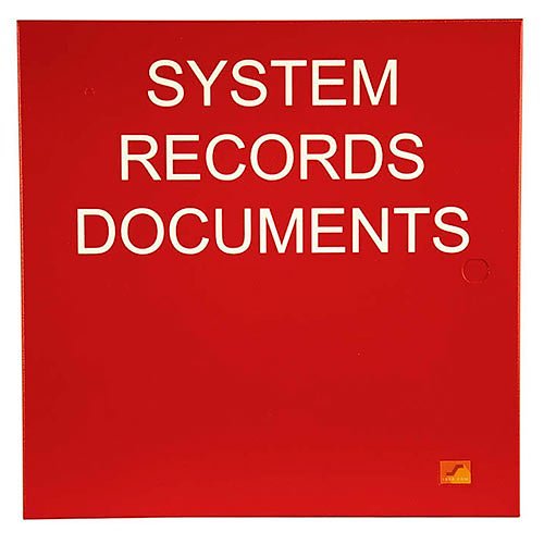 SAE SSU00691A SDB System Document Box, Hinged Door, Red
