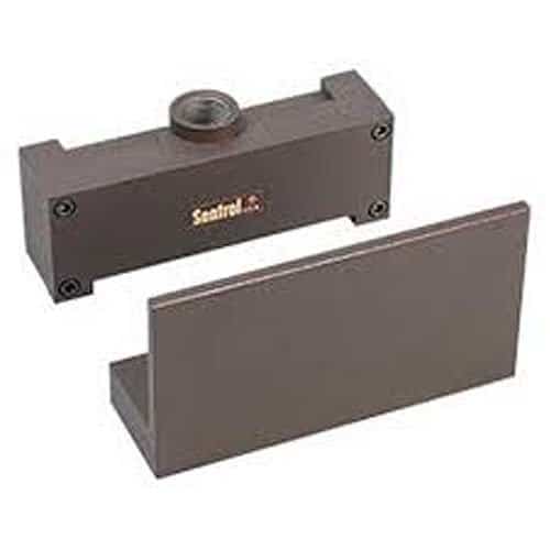 Edwards Signaling 2800T Series High Security Magnetic Contact, 0V op voltage, 0.25A, 3VA/W, SPDT, explosionproof triple-biased #6 screw terminal, 3/16 to 5/8" gap, Brown