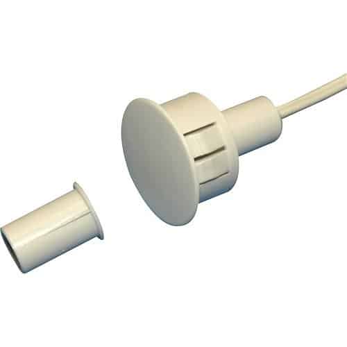 GRI 120T-12 3/4" Switch 3/8" Magnet Recessed Switch Set, Standard Gap, Brown 10 pack