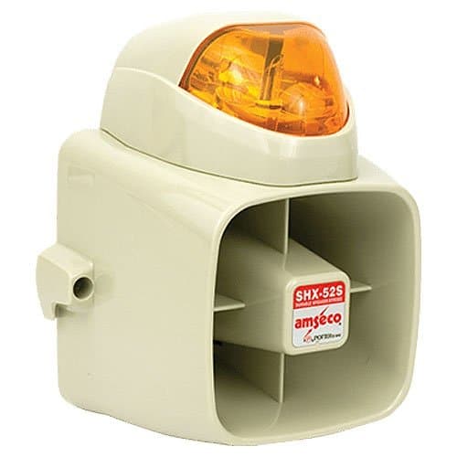 Potter SHX-52SC 15 Watt Durable Speaker Strobe, Clear Lens