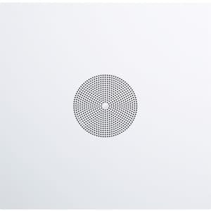 Speco G86TG2X2C x 2' G86 Ceiling Tile Speaker with Volume Control Knob, White