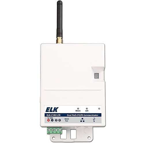 White electronic device with ELK branding on a white background