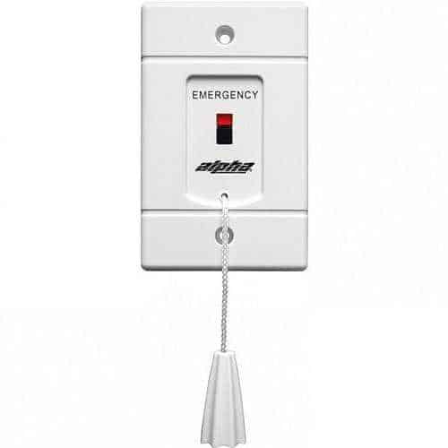Alpha SF117/4A Emergency Pull Cord Station with Red Indicator