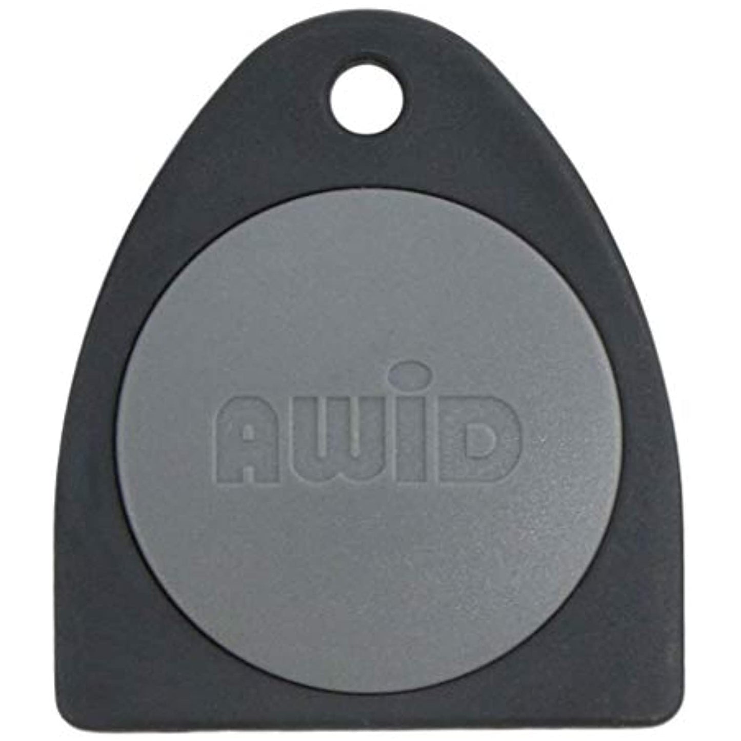 Awid KT-AWID Proximity/LF Key Tag (Key Fob), Dark Gray - 100 Fobs per Package - (Pre-Programmed)