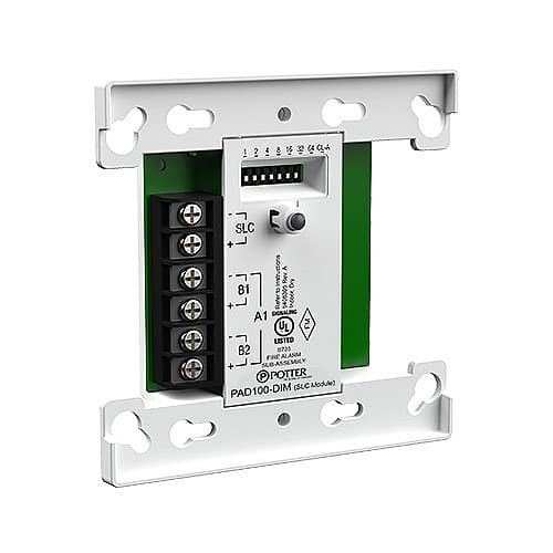 Potter PAD100-DIM Addressable Dual Input Module