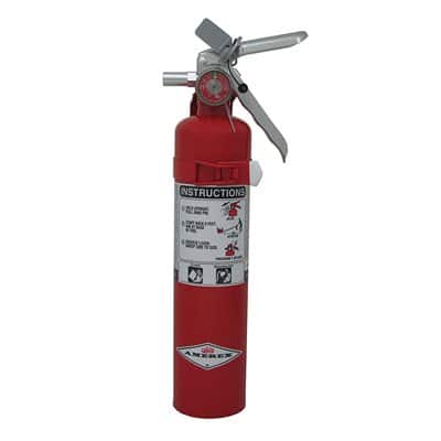 Amerex B410T, 2.5lb Purple K Chemical Class B C Fire Extinguisher