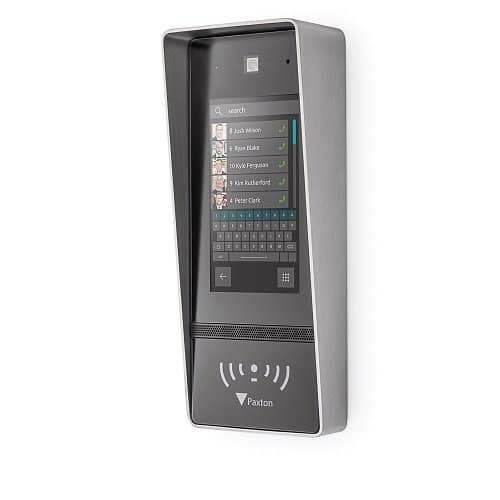 Paxton 337-610-US Entry Touch Panel, Surface Mount With Rain Hood Door Entry System, for Standalone, Net2 or Paxton10