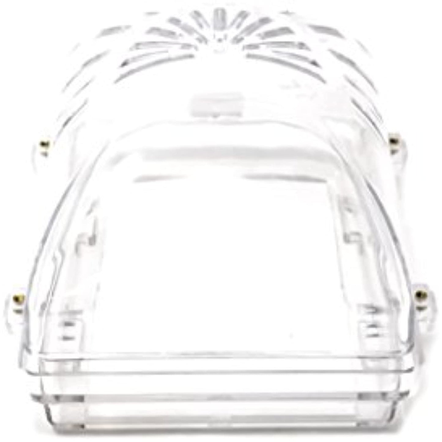 STI 1210C Horn/Strobe Damage Stopper and Enclosed Back Box with External Mounting Tabs, Clear