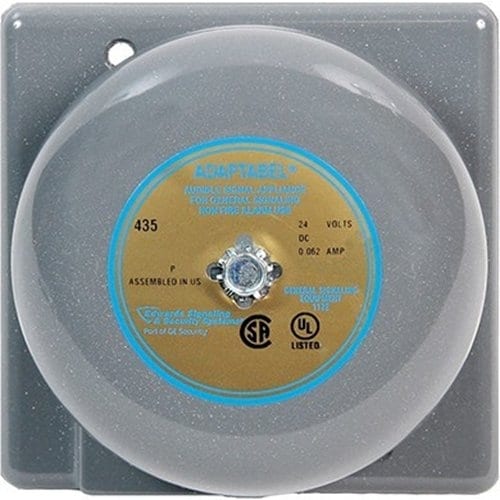 Edwards Signaling 6" Vibrating Bell 24V DC, 0.062 A