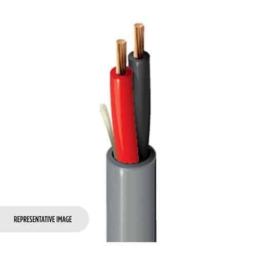 Belden 1309A 010U500 16/2 Stranded Speaker Cable, BC, OFHC, CM, Direct Burial, Flexible, 500' (152.4m) UnReel, Black