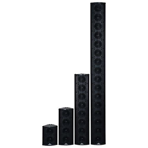 System Sensor 90243A-801-01-L HyperSpike LineWave 2 Speaker Array, UL1480, 20W, Black