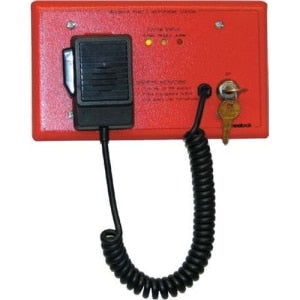 Eaton SPRM-GP SAFEPATH General Paging Microphone for use with the SPB-320, SPB-160, or SPB-80/4, Black Plate