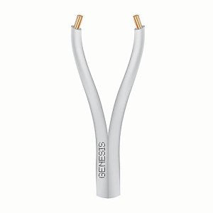 Genesis 10025501 22/2 Stranded General Purpose Zip Cable, 500' (152.4 m), REELEX Pull Box, White