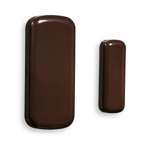 Honeywell Home 5800MINIVBR 5800 Series Wireless Door / Window Sensor, Flat, Brown